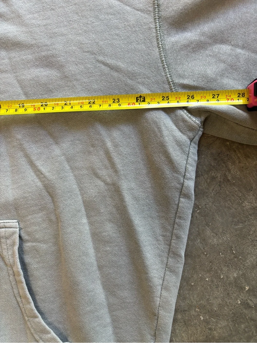 BDG Light Sage Washed Boxy Zip Up Hoodie